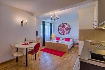 Фото номера Апартаменты «Комфорт» (для 2 взрослых) Апарт-отели Aparthotel Delta Białka г. Бялка-Татшаньска 3