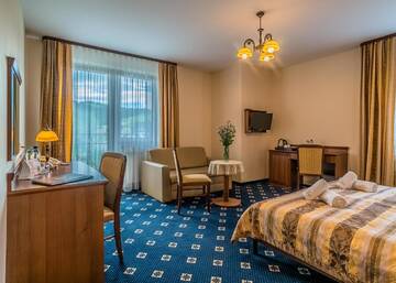 Фото номера Номер-студио с диваном-кроватью Отель Hotel Liptakówka г. Бялка-Татшаньска 6