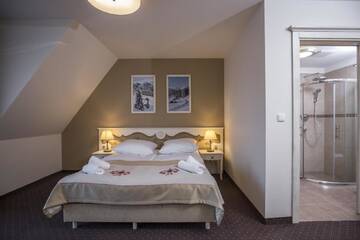Фото номера Двухместный номер с 1 кроватью Отель Hotel Carlina г. Бялка-Татшаньска 8