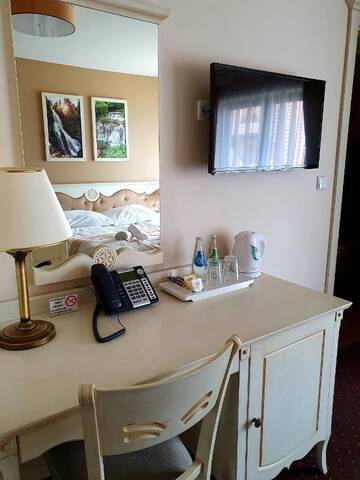 Фото номера Двухместный номер с 1 кроватью Отель Hotel Carlina г. Бялка-Татшаньска 3