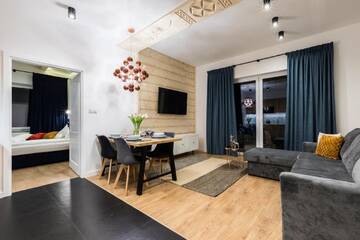 Фото номера Апартаменты Делюкс с 1 спальней Апарт-отели Aparthotel Diamond SPA г. Бялка-Татшаньска 12