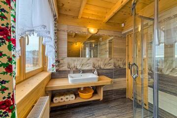 Фото номера Дом с 2 спальнями Шале Domek w Białce г. Бялка-Татшаньска 75