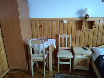 Фото номера Двухместный номер с 1 кроватью и собственной ванной комнатой Отели типа «постель и завтрак» Noclegi U Reni г. Бялка-Татшаньска 4