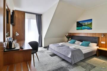 Фото номера Стандартный двухместный номер с 1 кроватью Отель Hotel Bystra г. Бялка-Татшаньска 9