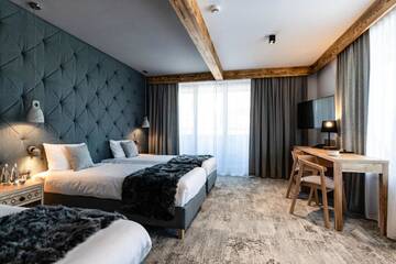 Фото номера Семейный номер Делюкс Апарт-отели Hotel Litworowy Staw г. Бялка-Татшаньска 16