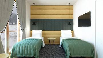 Фото номера Апартаменты с видом на горы Апарт-отели Aparthotel Rabiań-SKI г. Бялка-Татшаньска 5
